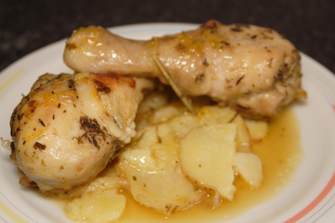 POLLO ASADO A LA NARANJA 5