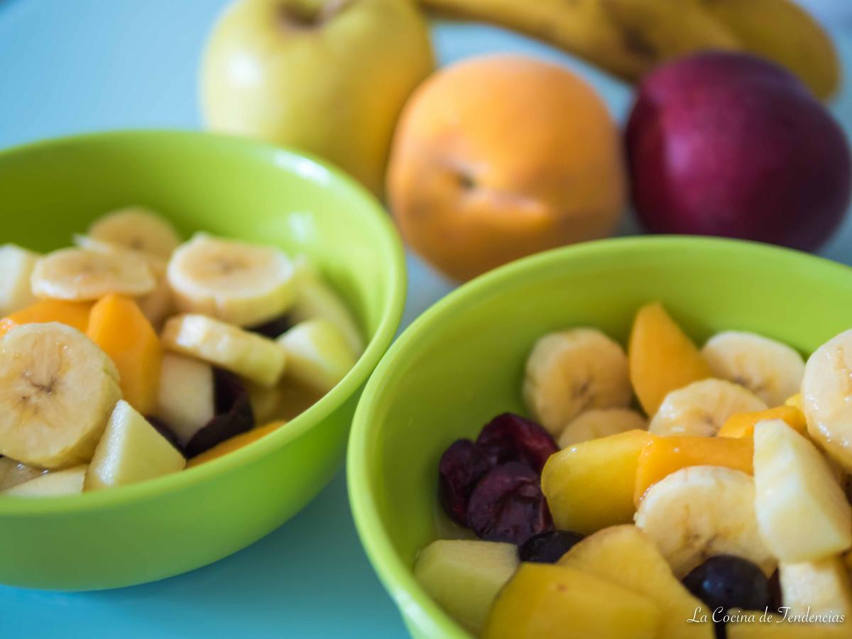 macedonia de frutas