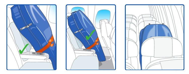 Instrumento musical cabina avión