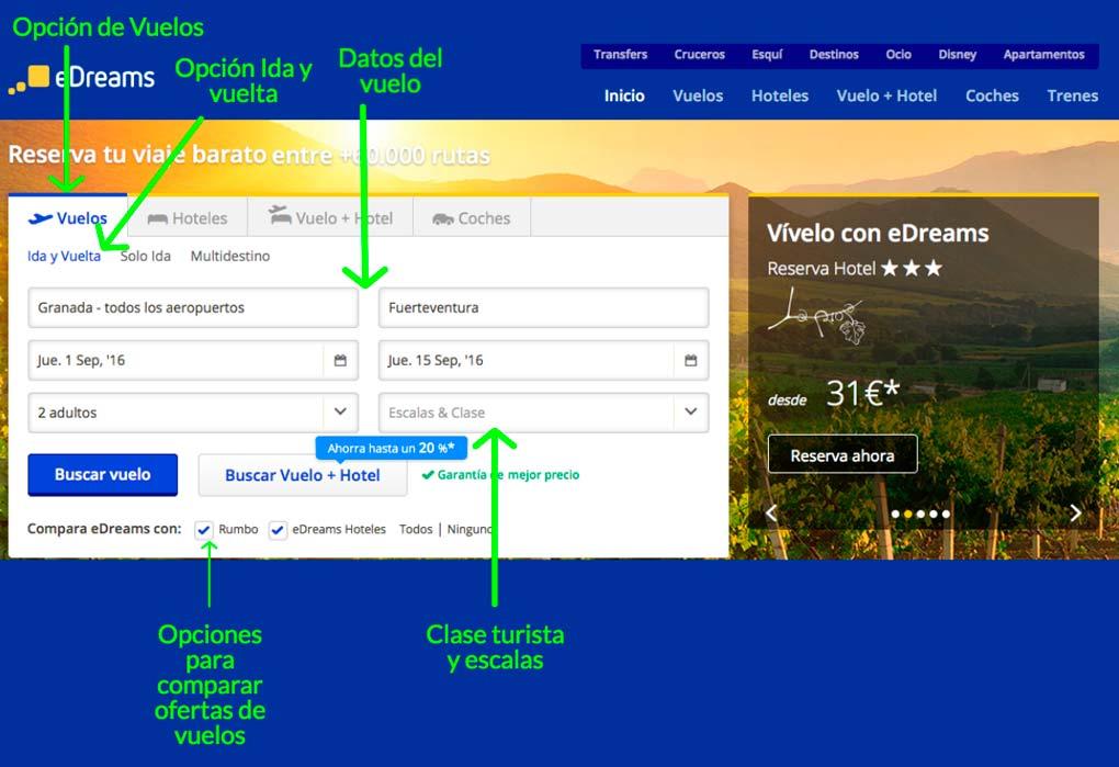 Cómo encontrar vuelos baratos online