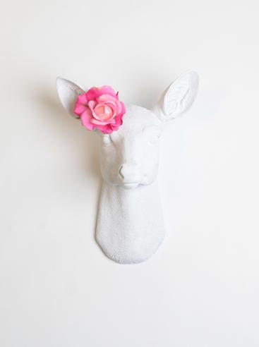 Comp. White Faux Taxidermy 2