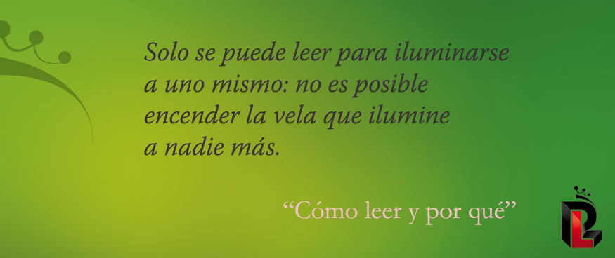 Beneficios de la Lectura. "Cómo leer y por qué", Harold Bloom