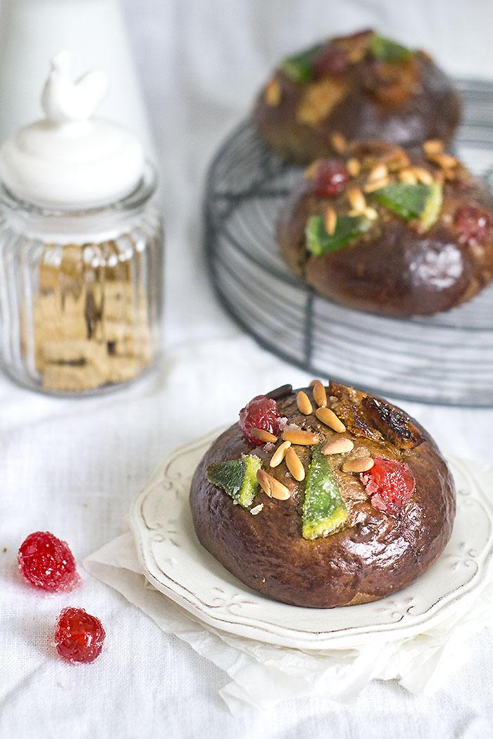 Coca de san Juan de fruta