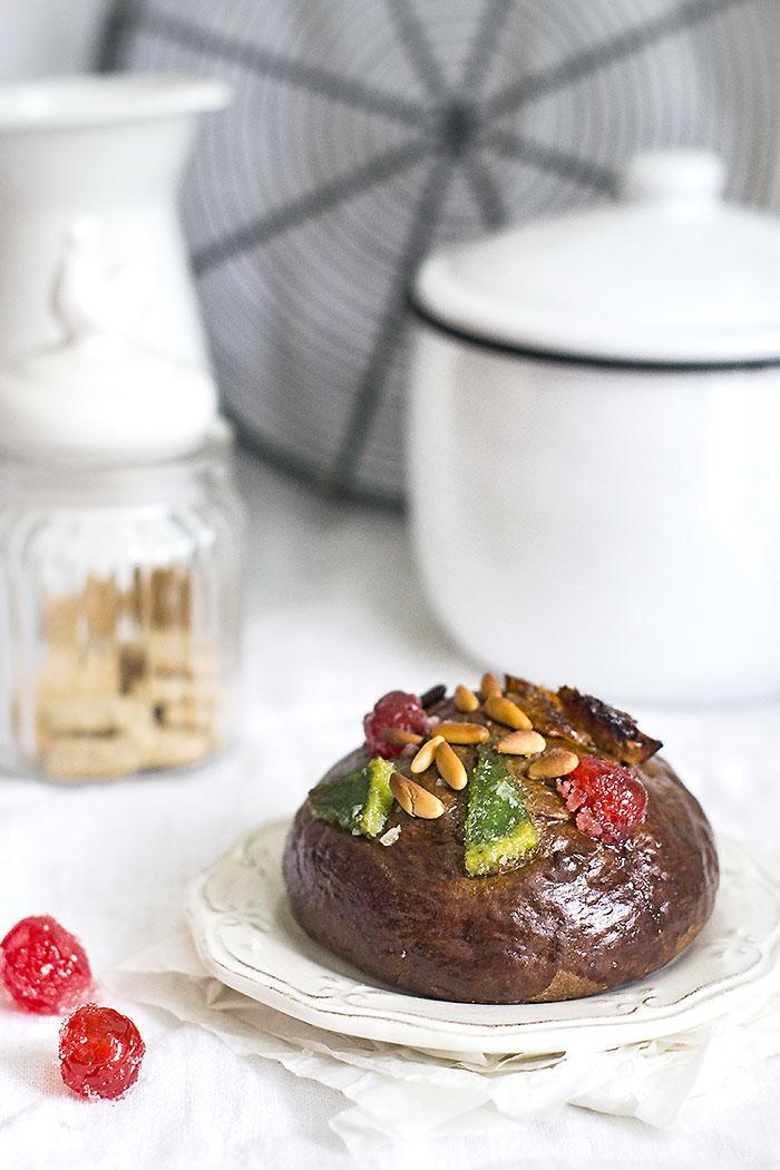 Coca de San Juan de fruta