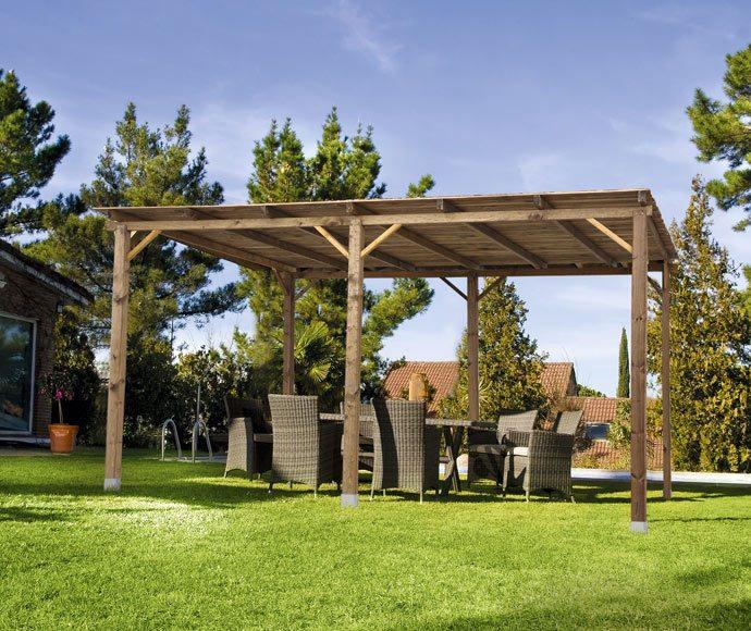 diseno de jardines pergola lm
