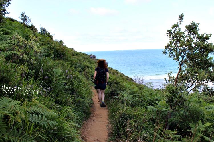 foto del camino por la costa