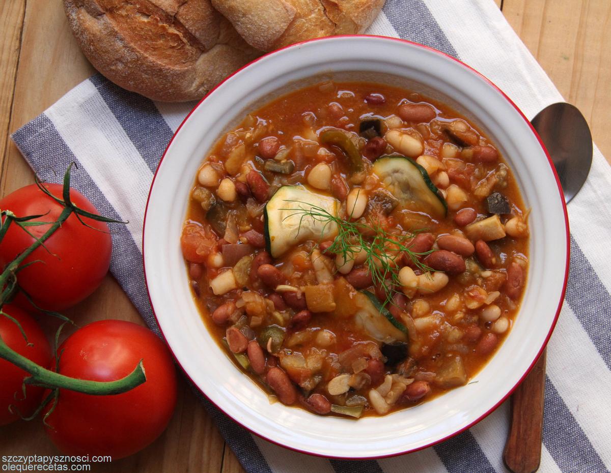 alubias con verduras