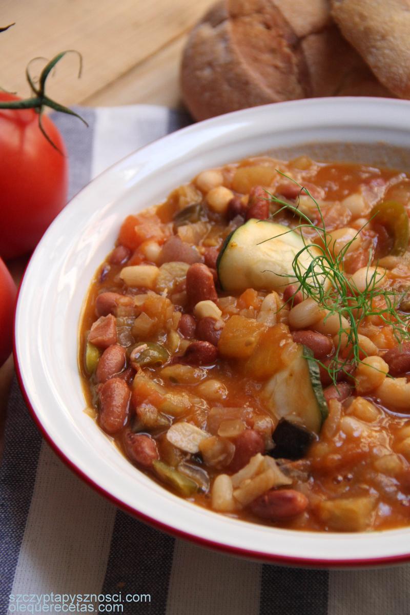 alubias con verduras