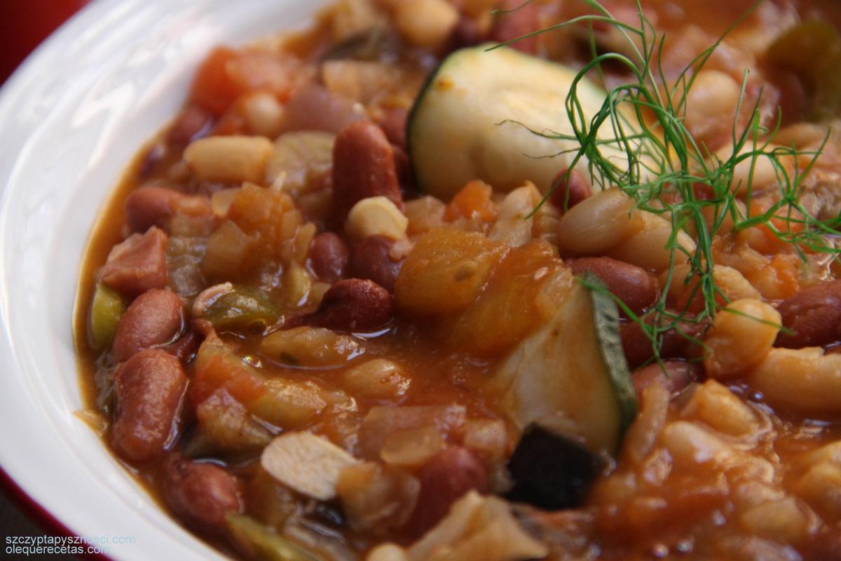 alubias con verduras