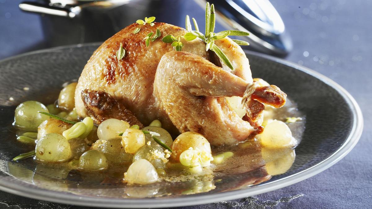 Codornices estofadas