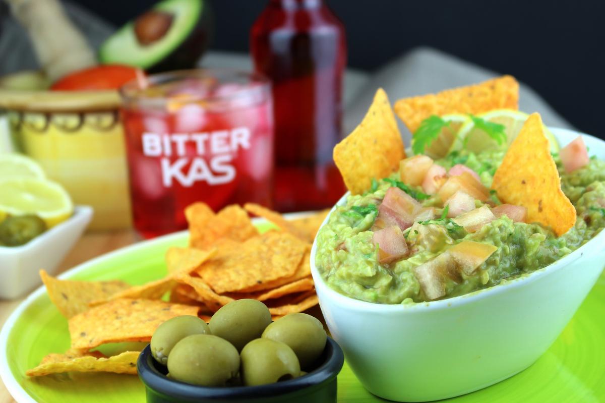 Guacamole. Receta mexicana