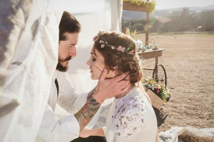 Una seción editorial love day en All Lovely Party