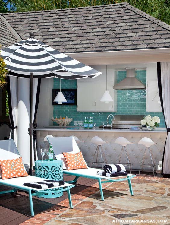 toallas de playa a rayas