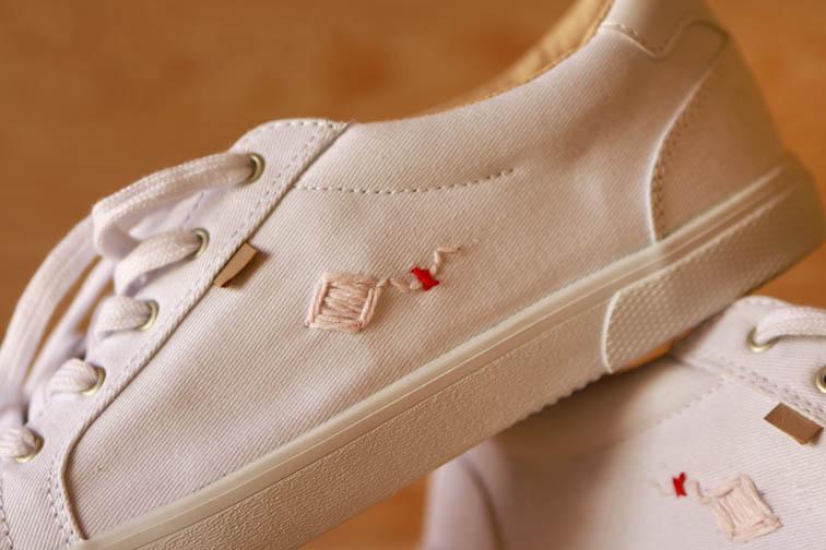 cómo customizar unas zapatillas 11