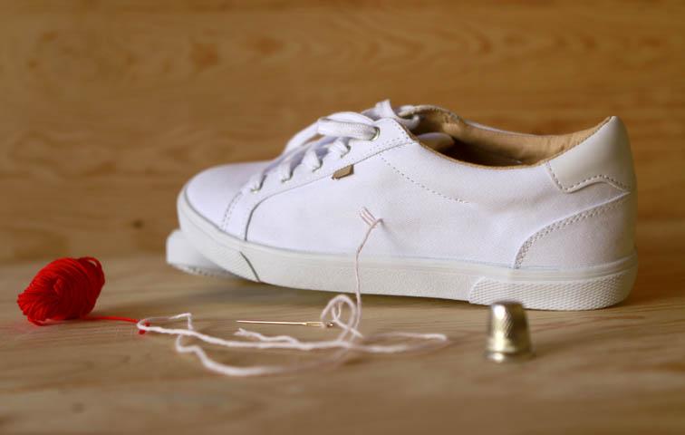 cómo customizar unas zapatillas 4