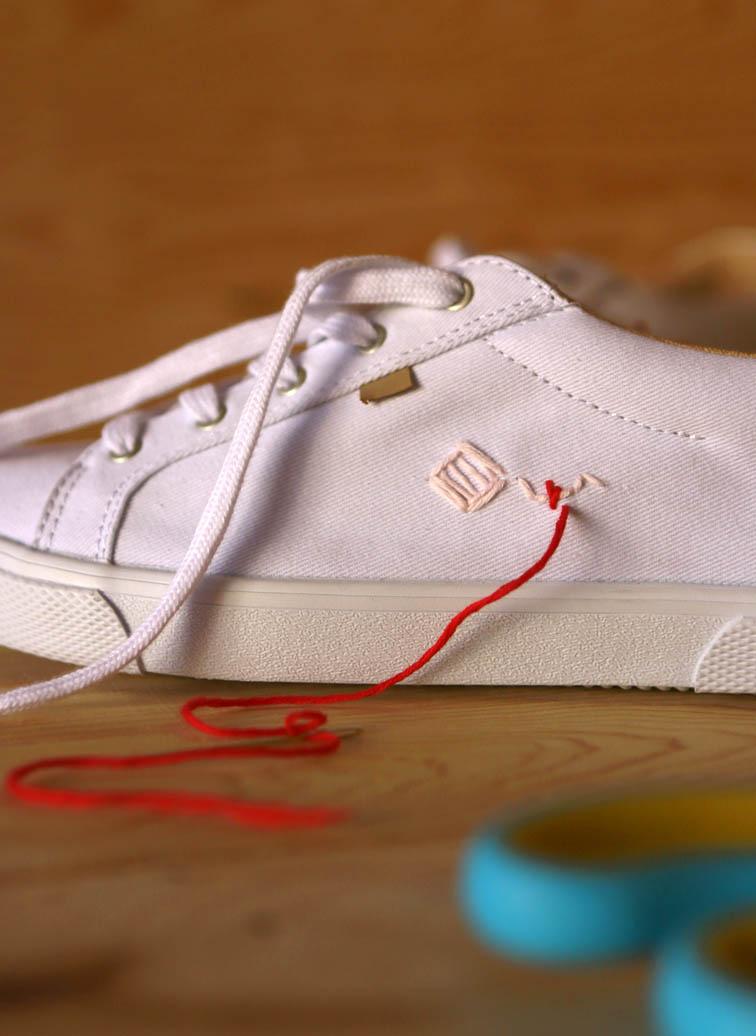 cómo customizar unas zapatillas 6