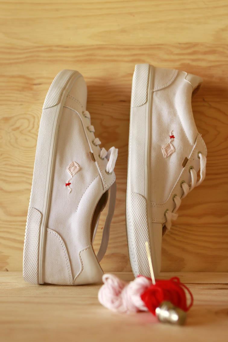 cómo customizar unas zapatillas 20