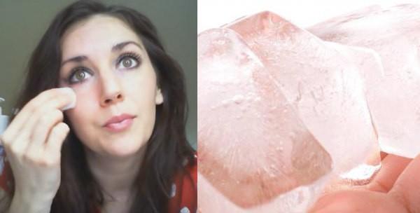 para que sirve el hielo en la cara