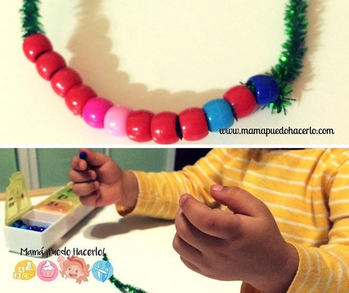 Pulseras de Limpiapipas y Cuentas