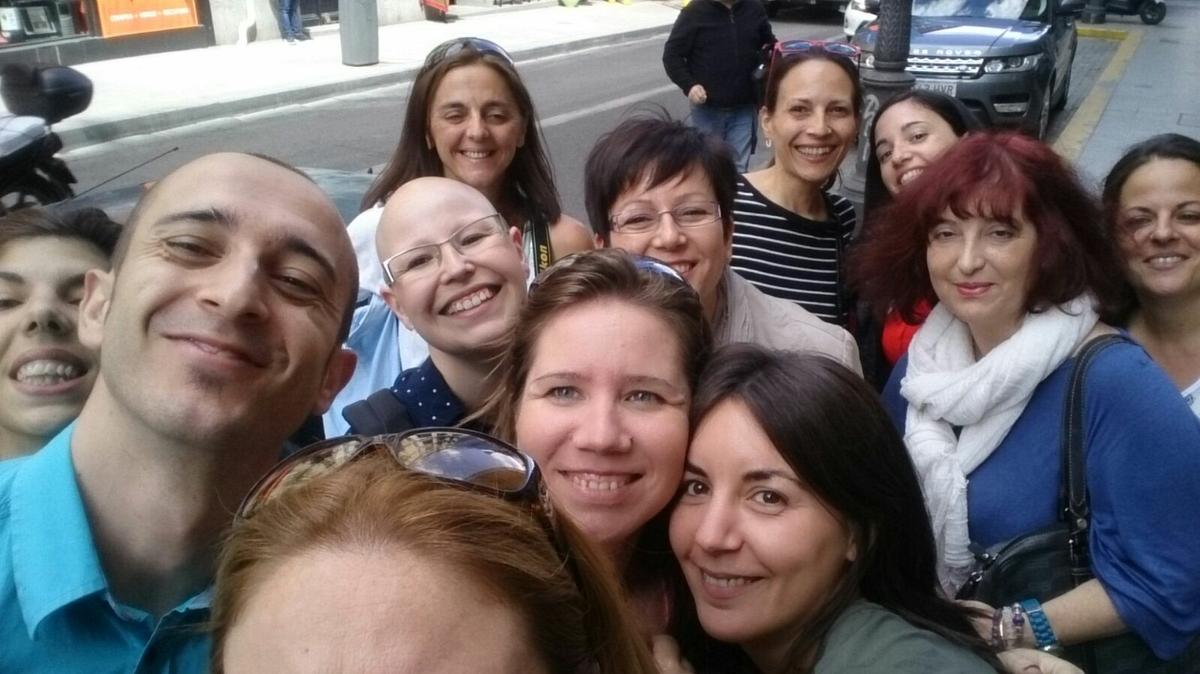 Los selfies de Esther