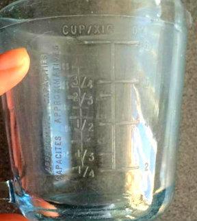 Jarra medidora cuartos