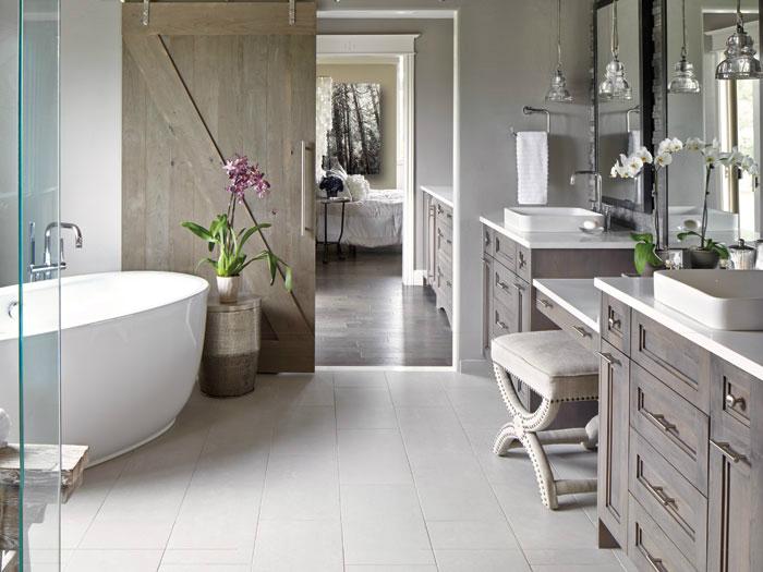 Pretty spa style bathroom