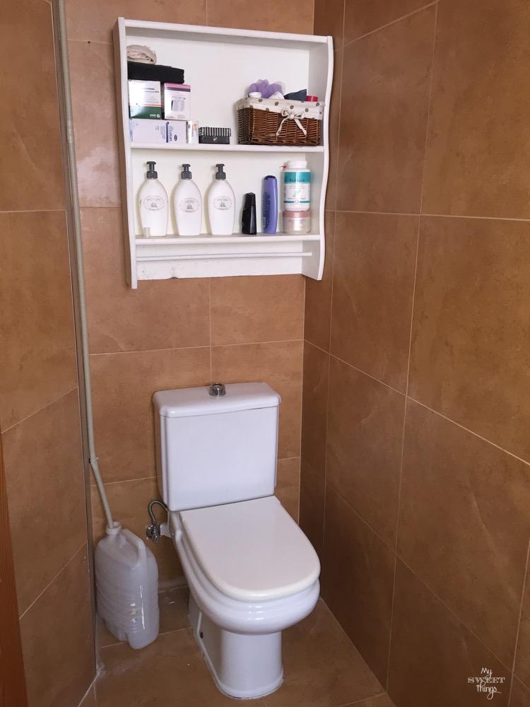 Ugly small bathroom waiting for some work on it