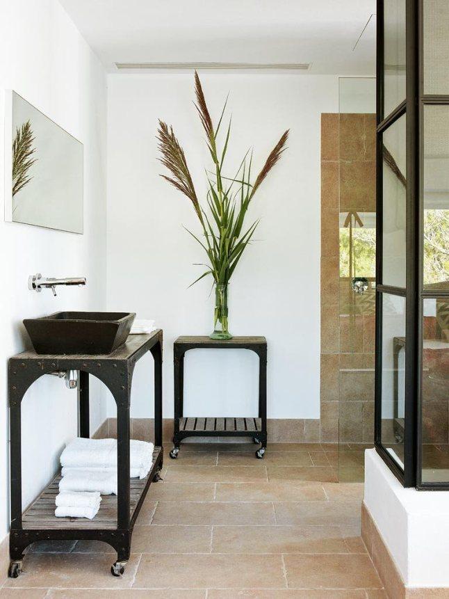 Baño de estilo industrial