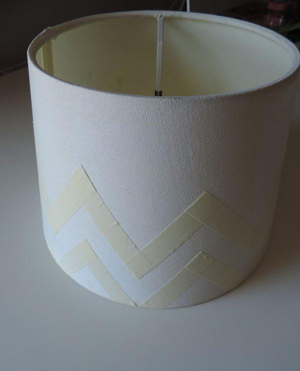 pintar una pantalla de lampara paso 4