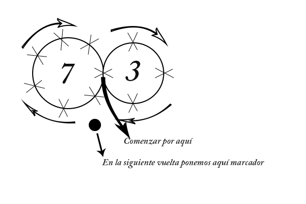 Amigurumi crochet grafica mano