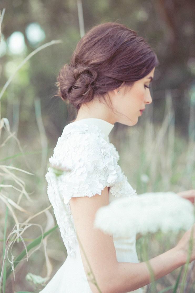 Messy bun, la tendencia en peinado para novias