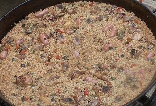 El resultado de la Paella de Carne