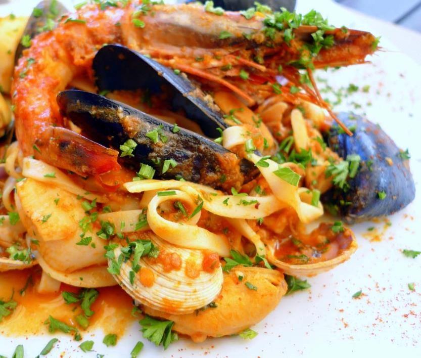 Receta pasta a la marinera