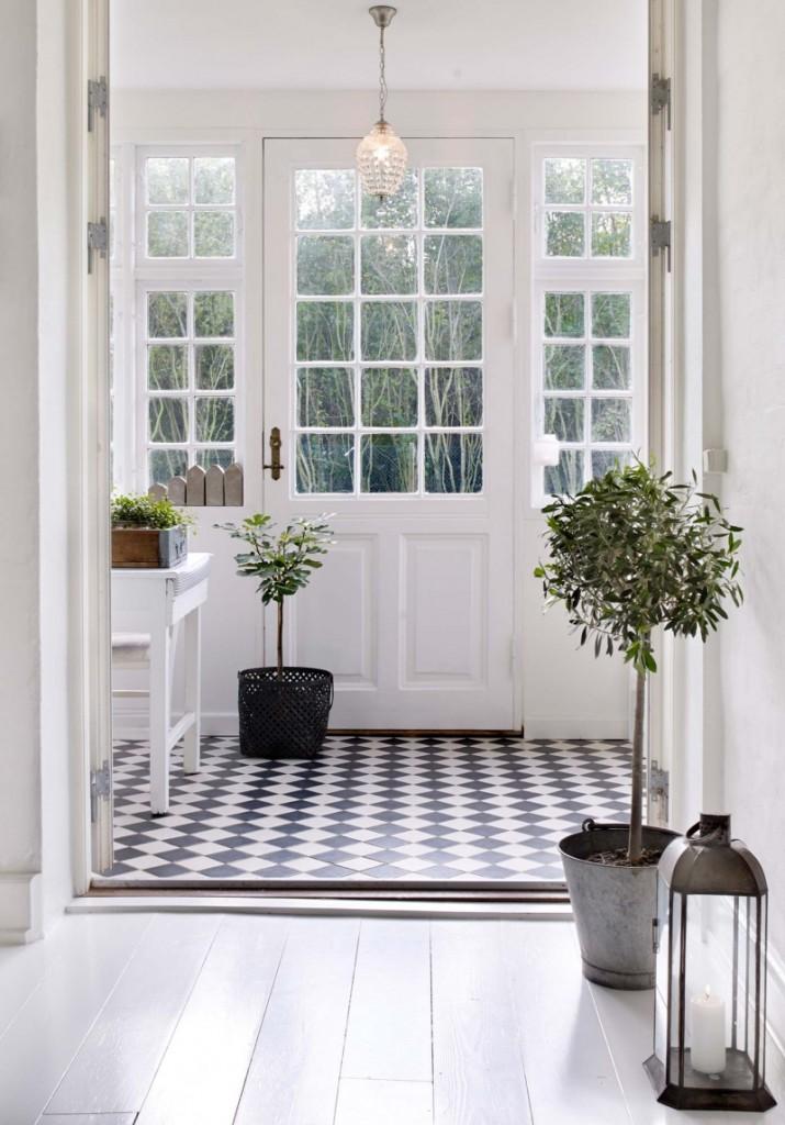 Casa de Verano de Estilo Nórdico Puerta de Entrada