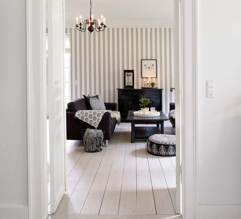 Casa de Verano de Estilo Nórdico Salón