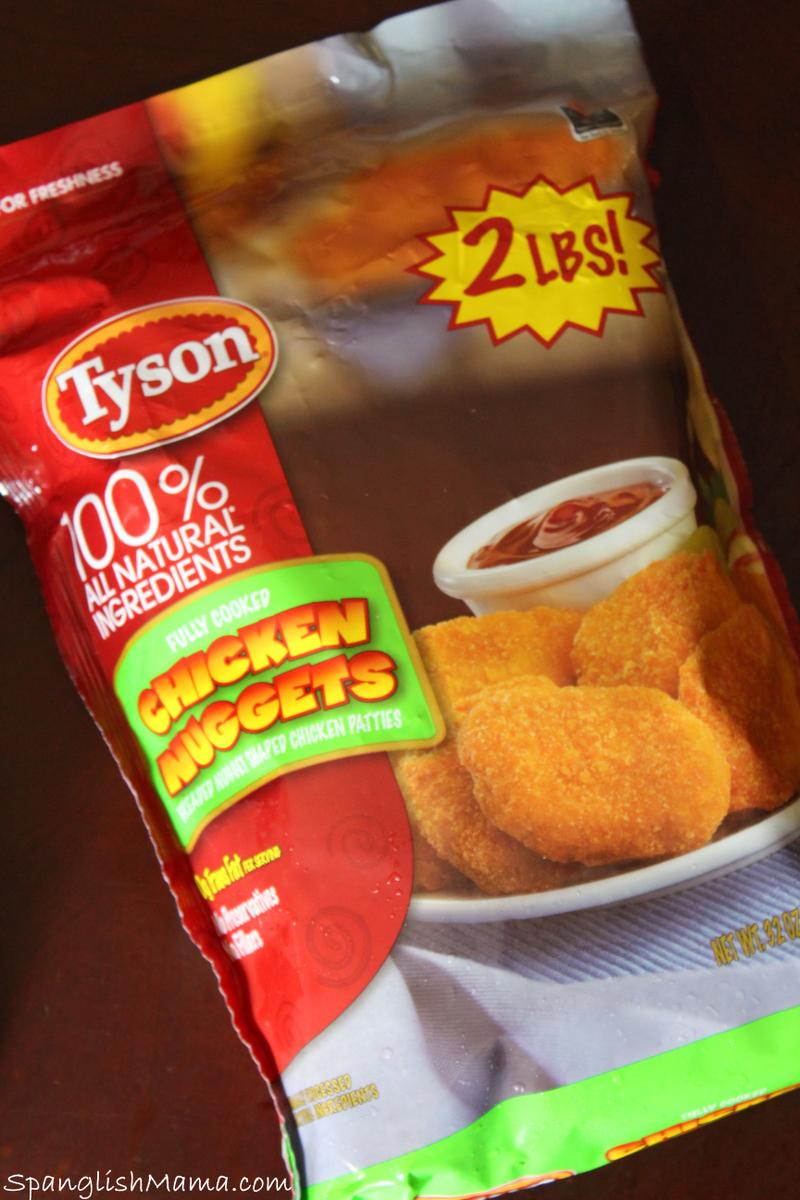 #powertheirplay Tyson Chickennuggets