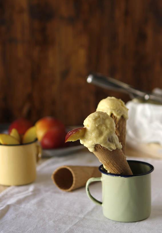 Helado de melocotón 3