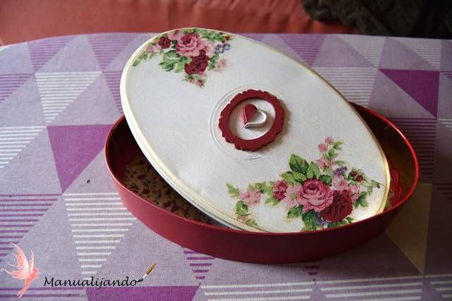 Reciclaje de una lata de bombones08