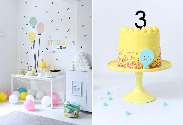 Balloon party,una fiesta infantil