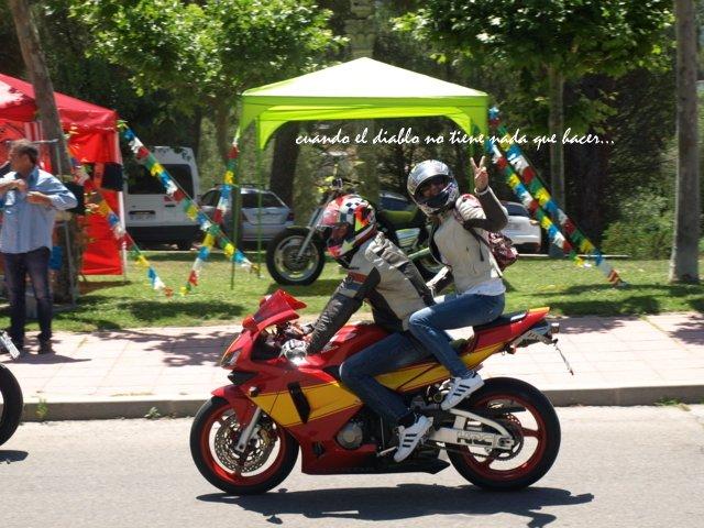 Enrique y Marina llegando
