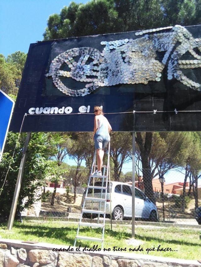 Montando el Cartel del diablo