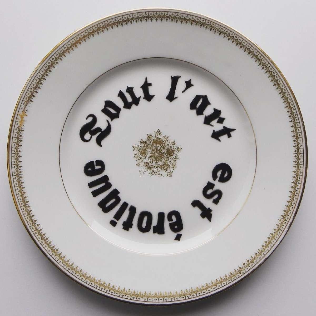 vajillas pintadas a mano