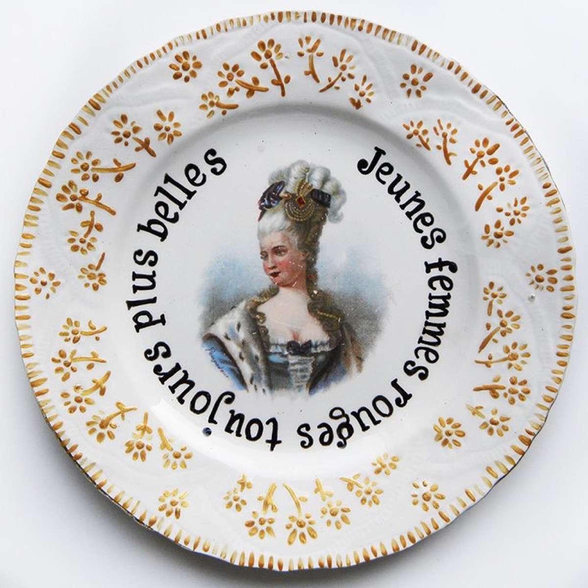 vajillas pintadas a mano