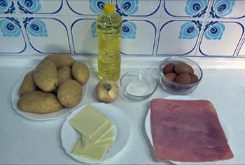 Tortilla de patatas rellena 