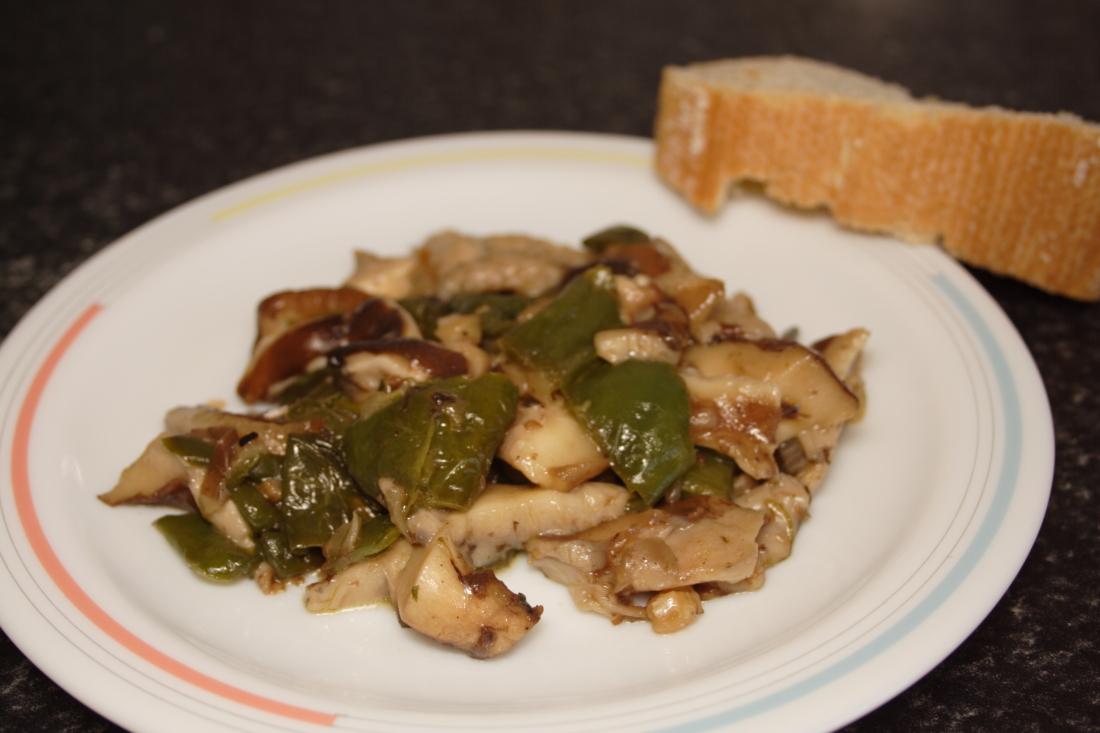 SETAS CON PIMIENTO VERDE 4