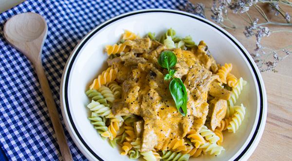 Receta-de-Seitán-Stroganoff