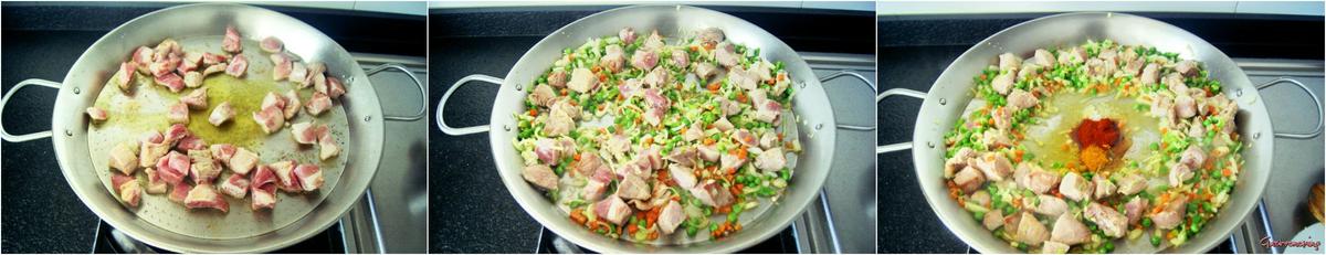 Arroz con secreto ibérico