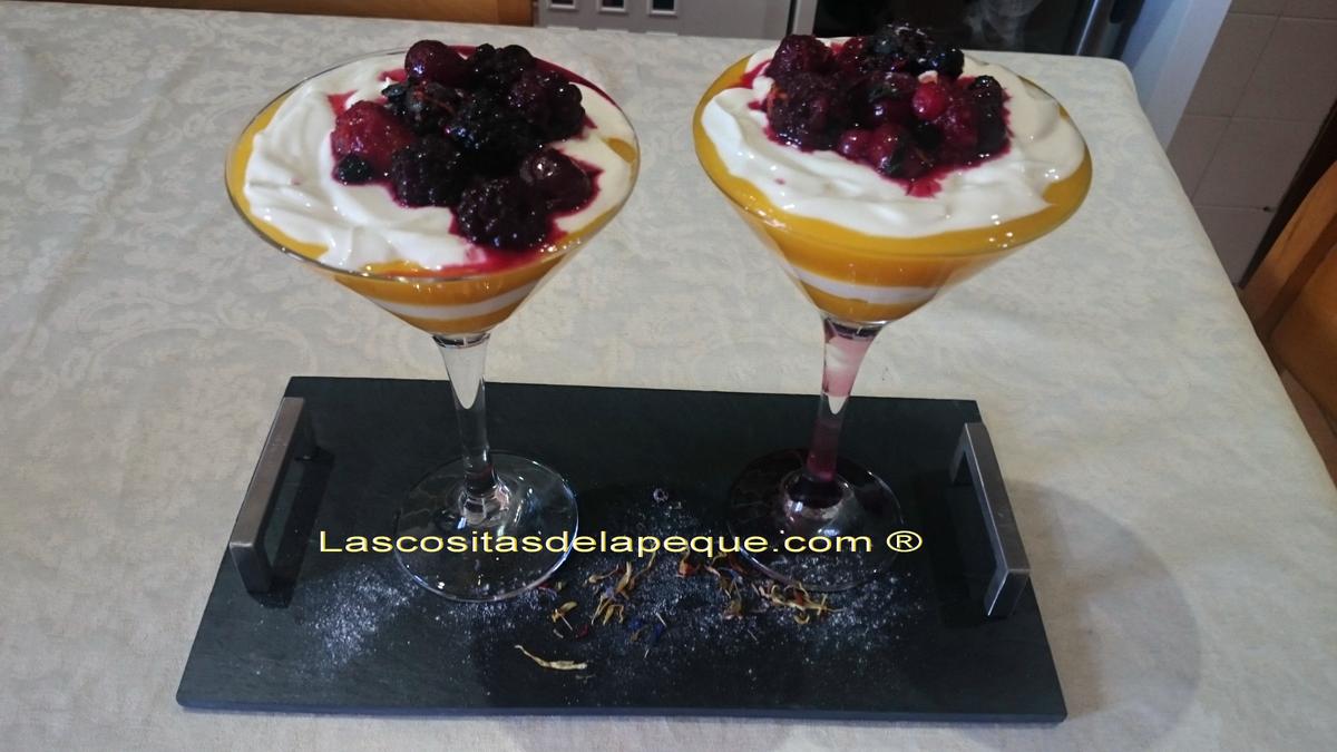 Postre helado de mango y yogurt ligero de Gordon Ramsay3