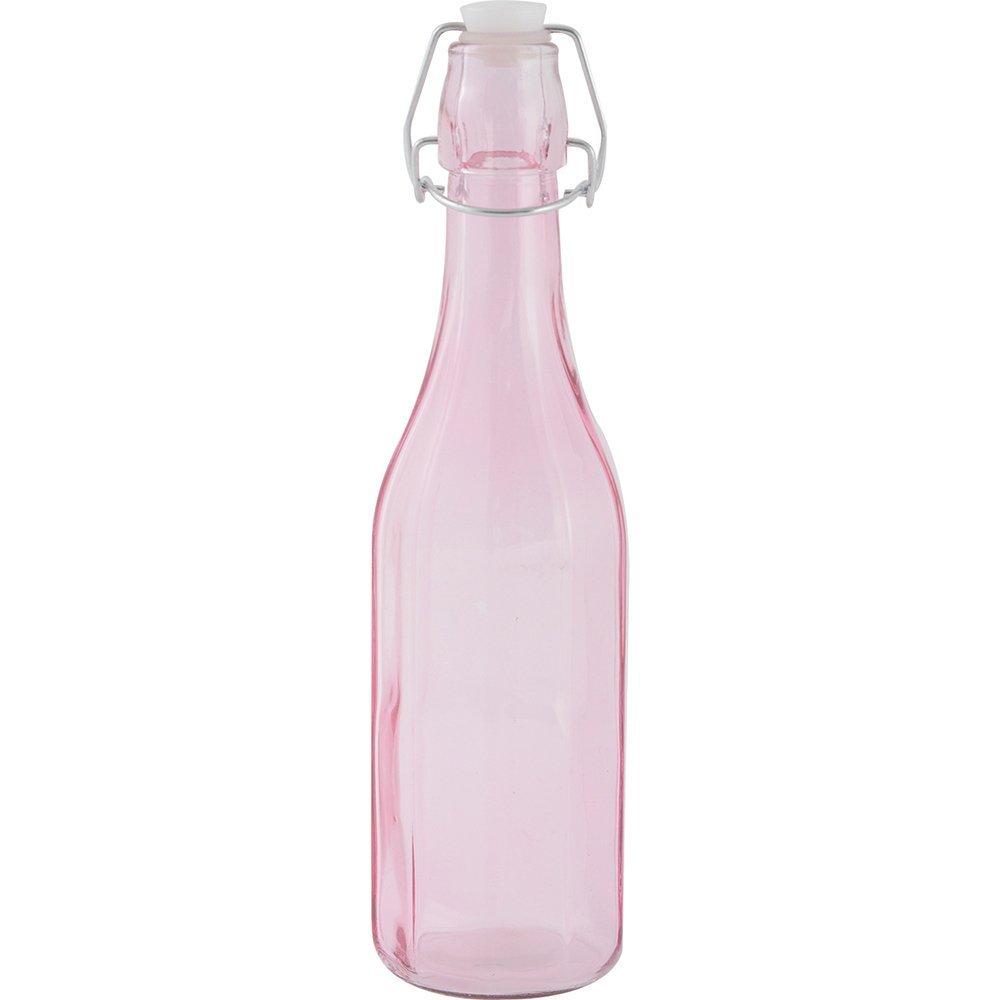 Botella De Cristal Rosa Creative Tops