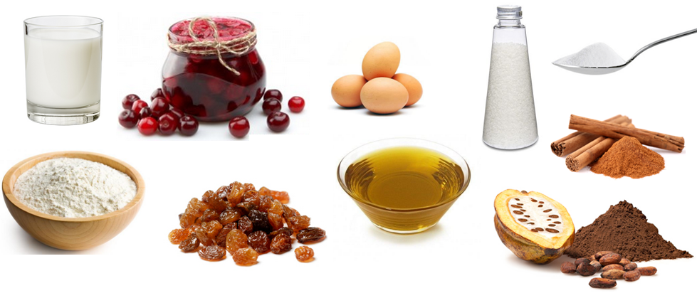 pastel de chocolate con marmelada